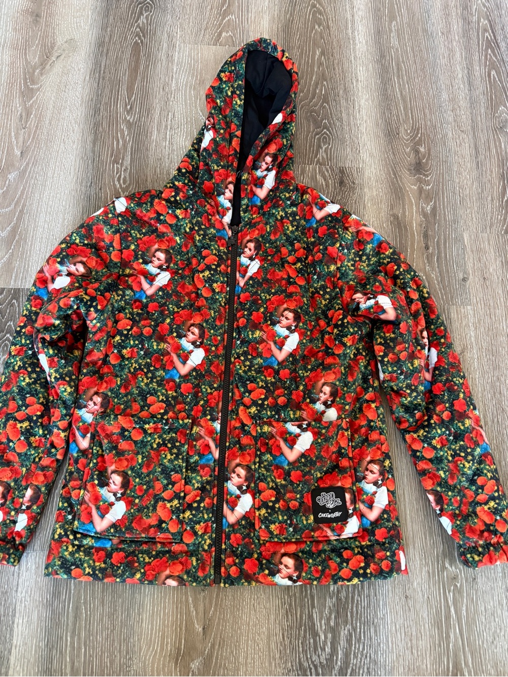 Wizard of Oz x Cakeworthy Poppies Quilted Jacket